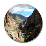 Cody Buffalo Bill Dam Wyoming USA 3D Fridge Magnet Crystal Glass