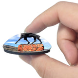 Cody Old Trail Town Wyoming USA 3D Fridge Magnet Crystal Glass