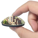 Colorado Springs Glen Eyrie Castle USA 3D Fridge Magnet Crystal Glass