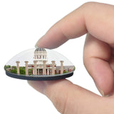 Columbia Francis Quadrangle Missouri USA 3D Fridge Magnet Crystal Glass