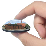 Finland Tampere 3D Fridge Magnet Crystal Glass