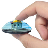 Concord New Hampshire State House USA 3D Fridge Magnet Crystal Glass