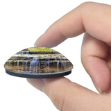 Cottonwood Falls Kansas USA 3D Fridge Magnet Crystal Glass