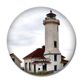Coupeville Lighthouse Washington USA 3D Fridge Magnet Crystal Glass