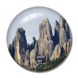 Custer Needles Eye South Dakota USA 3D Fridge Magnet Crystal Glass