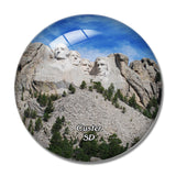 Custer Mount Rushmore South Dakota USA 3D Fridge Magnet Crystal Glass