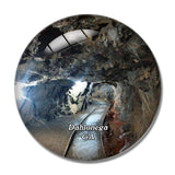 Dahlonega Consolidated Gold Mine Georgia USA 3D Fridge Magnet Crystal Glass