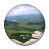 Danbury Hanging Rock State Park North Carolina USA 3D Fridge Magnet Crystal Glass
