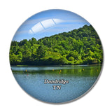 Dandridge Douglas Lake Tennessee USA 3D Fridge Magnet Crystal Glass