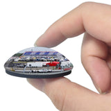 Darlington Raceway South Carolina USA 3D Fridge Magnet Crystal Glass