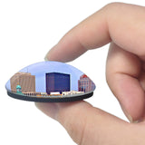 Dayton Ohio USA 3D Fridge Magnet Crystal Glass