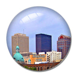 Dayton Ohio USA 3D Fridge Magnet Crystal Glass