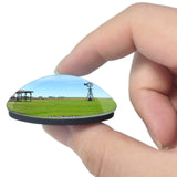 De Smet Ingalls Homestead South Dakota USA 3D Fridge Magnet Crystal Glass