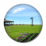 De Smet Ingalls Homestead South Dakota USA 3D Fridge Magnet Crystal Glass