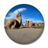 Deming Rocks State Park New Mexico USA 3D Fridge Magnet Crystal Glass