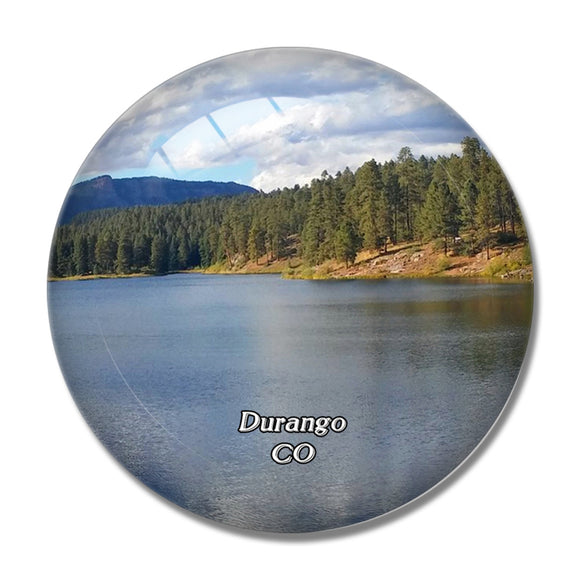 Durango San Juan Park Colorado USA 3D Fridge Magnet Crystal Glass