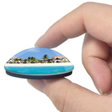 Fort Burt Tortola British Virgin Islands 3D Fridge Magnet Crystal Glass
