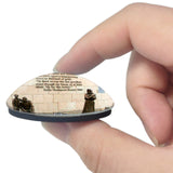 Elko Trail Center Nevada USA 3D Fridge Magnet Crystal Glass