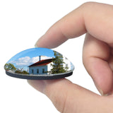 Escanaba Sand Point Lighthouse Michigan USA 3D Fridge Magnet Crystal Glass