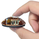 Fairplay South Park  Museum Colorado USA 3D Fridge Magnet Crystal Glass