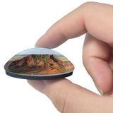 Fairview Gloss Mountain Oklahoma USA 3D Fridge Magnet Crystal Glass