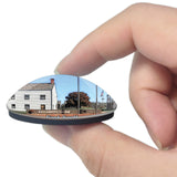 Fort Scott Kansas USA 3D Fridge Magnet Crystal Glass