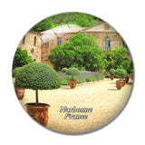 France Abbaye de Fontfroide Narbonne 3D Fridge Magnet Crystal Glass