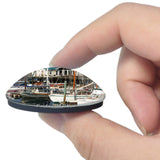 Friday Harbor Washington USA 3D Fridge Magnet Crystal Glass