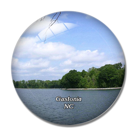 Gastonia Rankin Lake Park North Carolina USA 3D Fridge Magnet Crystal Glass