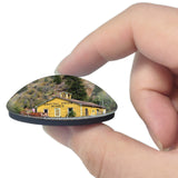 Georgetown Gold Mine Colorado USA 3D Fridge Magnet Crystal Glass