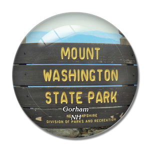 Gorham Mount Washington Auto Road New Hampshire USA 3D Fridge Magnet Crystal Glass