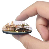 France Alexandre III Bridge Paris 3D Fridge Magnet Crystal Glass