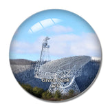 Green Bank Observatory West Virginia USA 3D Fridge Magnet Crystal Glass