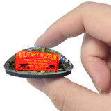 Green Cove Military Museum Florida USA 3D Fridge Magnet Crystal Glass