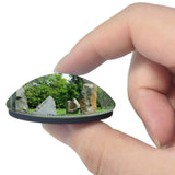 Hamilton Sculpture Park Ohio USA 3D Fridge Magnet Crystal Glass