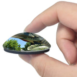 Hayward Fish Park Wisconsin USA 3D Fridge Magnet Crystal Glass