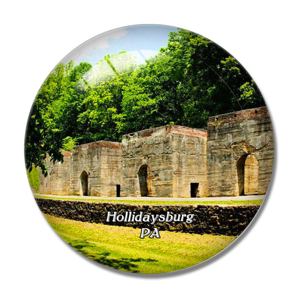 Hollidaysburg Canoe Creek Park Pennsylvania USA 3D Fridge Magnet Crystal Glass