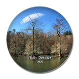 Holly Springs State Park Mississippi USA 3D Fridge Magnet Crystal Glass