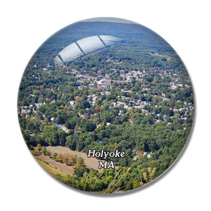 Holyoke State Reservation Massachusetts USA 3D Fridge Magnet Crystal Glass