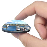 Homer Spit Alaska USA 3D Fridge Magnet Crystal Glass