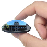 Honolulu Iolani Palace Hawaii USA 3D Fridge Magnet Crystal Glass