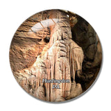 Huntingdon Lincoln Caverns Pennsylvania USA 3D Fridge Magnet Crystal Glass