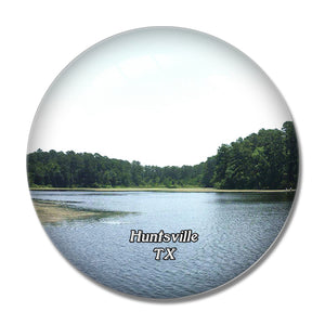 Huntsville State Park Texas USA 3D Fridge Magnet Crystal Glass