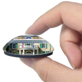 Hyde Park Franklin D. Roosevelt Museum NY USA 3D Fridge Magnet Crystal Glass