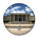 Independence Harry S. Truman Library and Museum Missouri USA 3D Fridge Magnet Crystal Glass