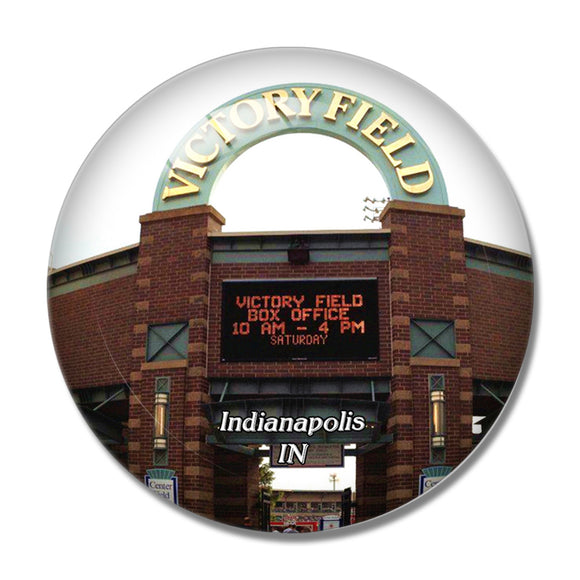 Indianapolis Victory Field Indiana USA 3D Fridge Magnet Crystal Glass