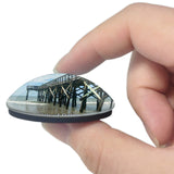 Isle of Palms Beach South Carolina USA 3D Fridge Magnet Crystal Glass