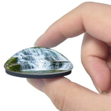 Ithaca Fall Park NY USA 3D Fridge Magnet Crystal Glass