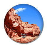 Jemez Mountains New Mexico USA 3D Fridge Magnet Crystal Glass