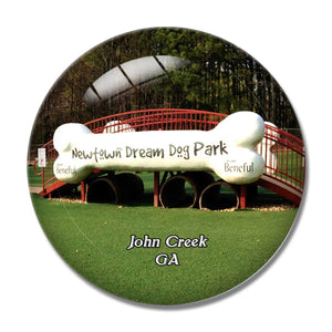 John creek Park Georgia USA 3D Fridge Magnet Crystal Glass